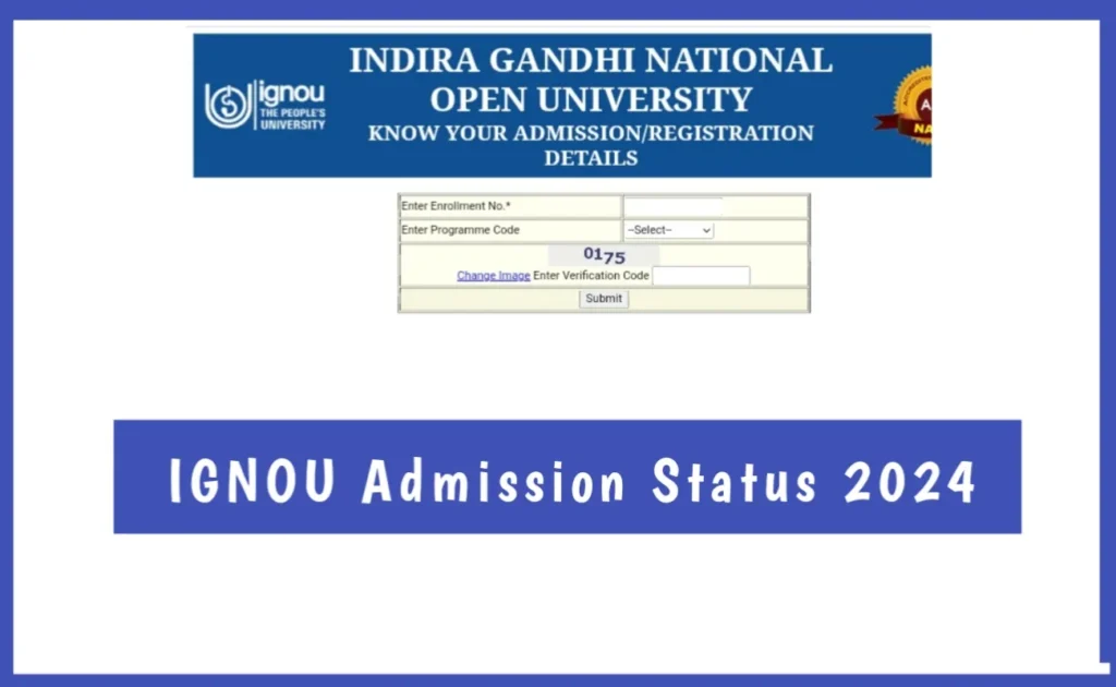 IGNOU Admission Status 2024: Check Here